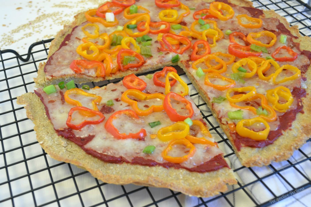 Healthy Quinoa Pizza Crust (gluten & Dairy Free) - Perspective Portions